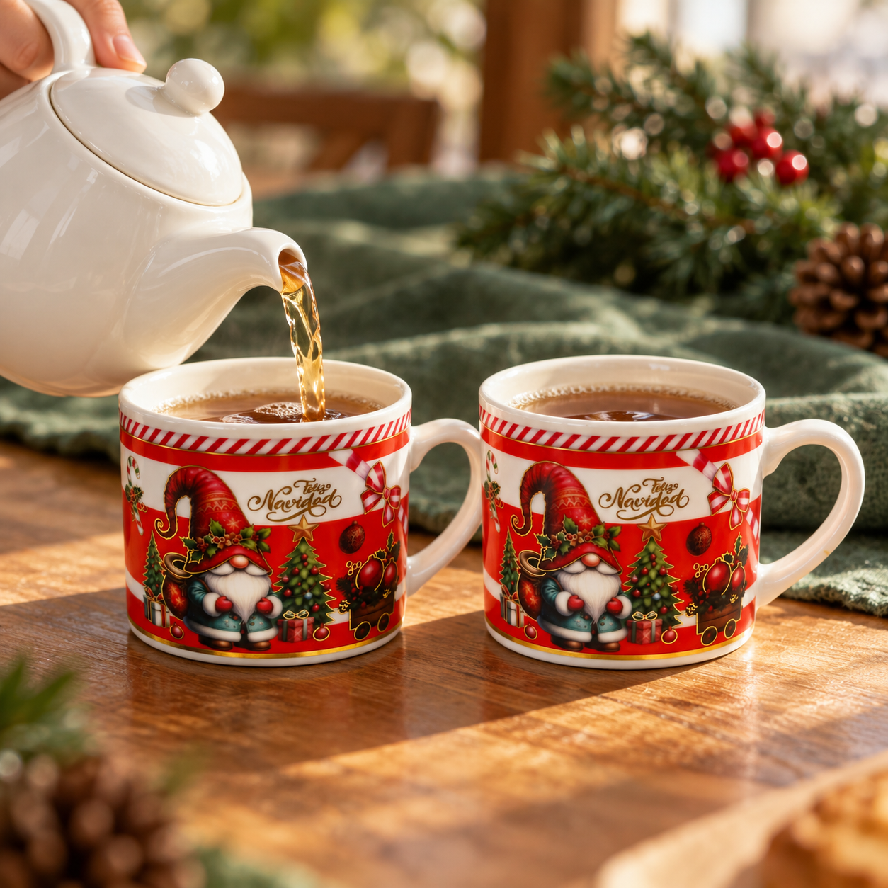 set de 2 tazas navideñas 1
