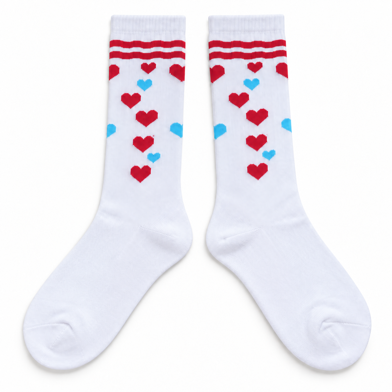 Medias Largas Con Corazones 5
