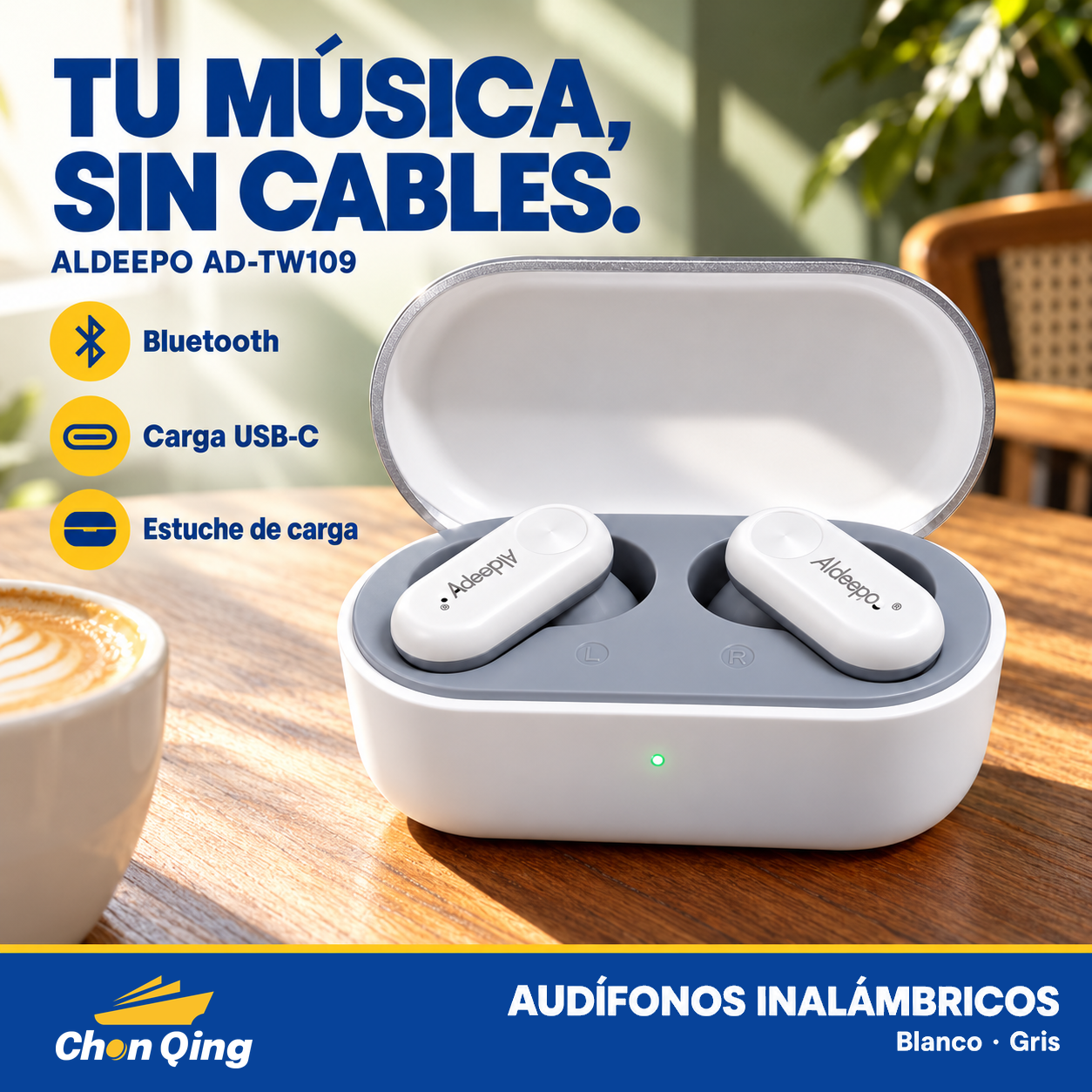 Audífonos Bluetooth 3