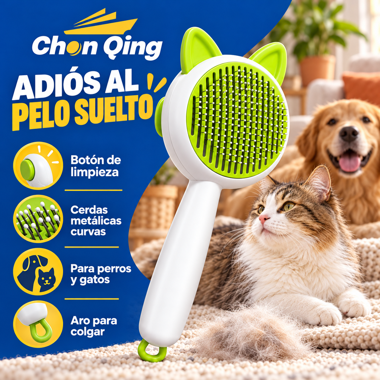 Peina Quitapelusa Para Mascotas 3
