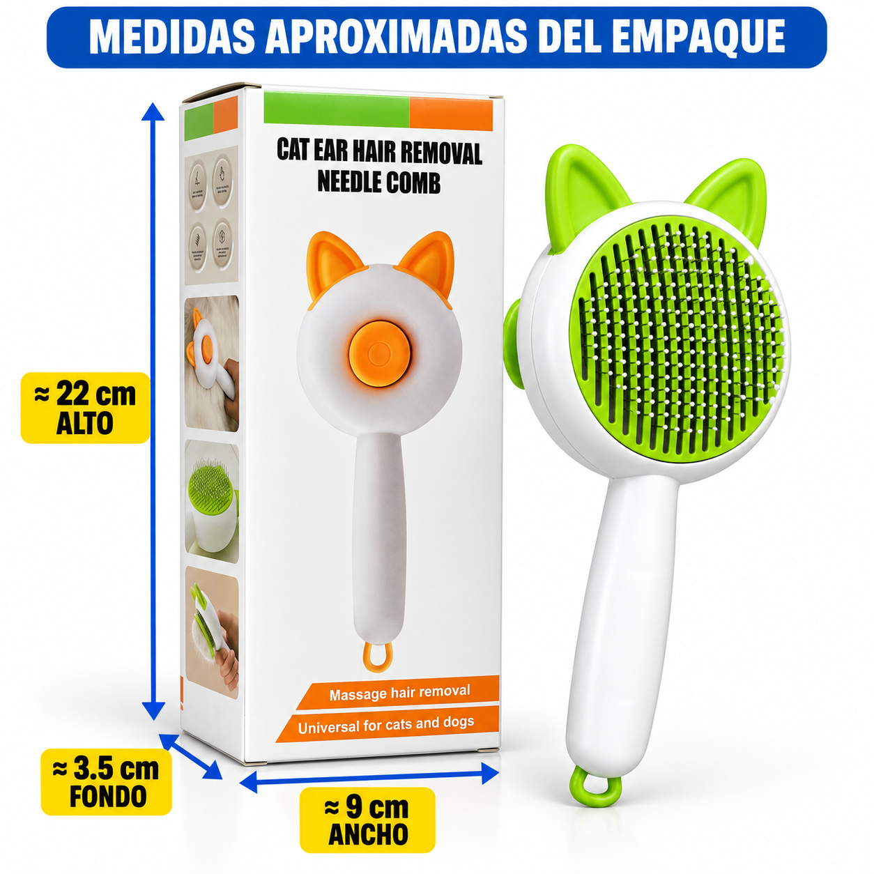 Peina Quitapelusa Para Mascotas 5