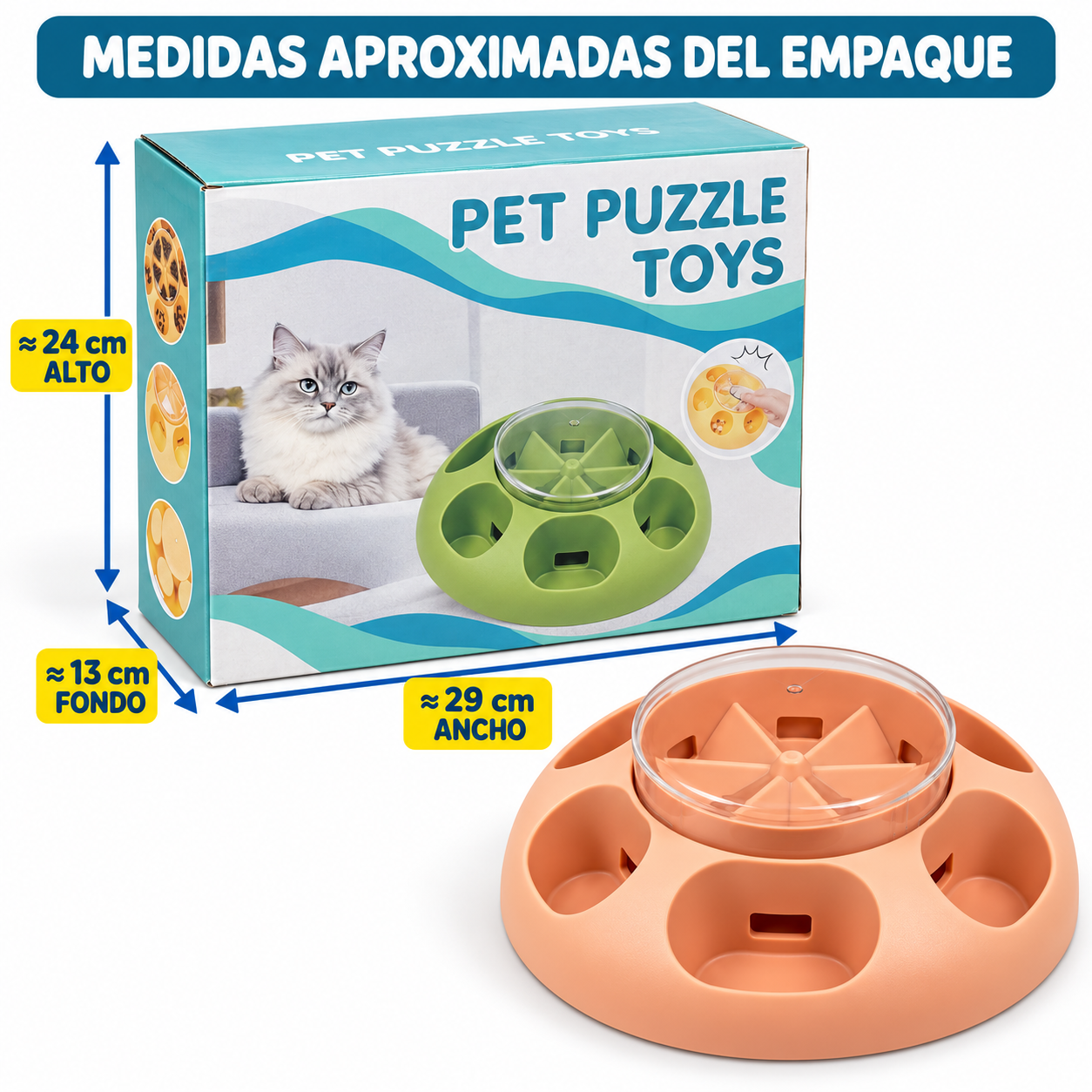Comedero Dispensador Para Mascotas 5