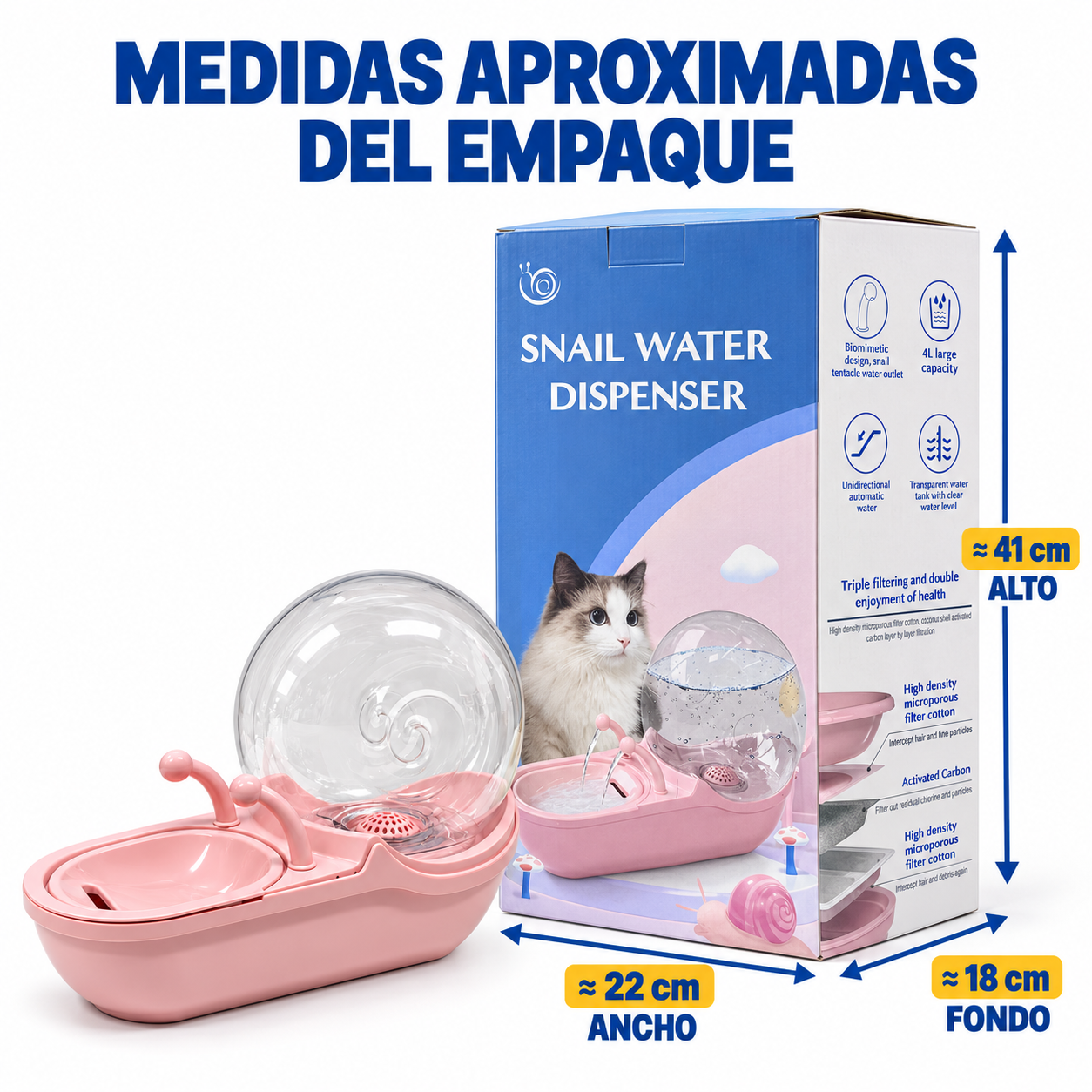 Dispensador De Agua Para Mascotas 5