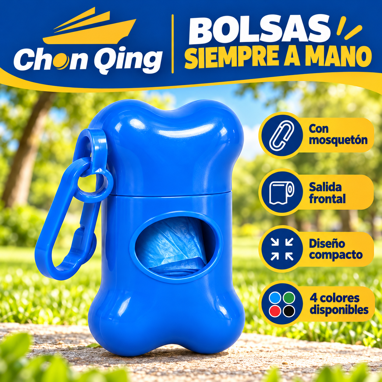 Transportador De Bolsas Para Mascotas 3