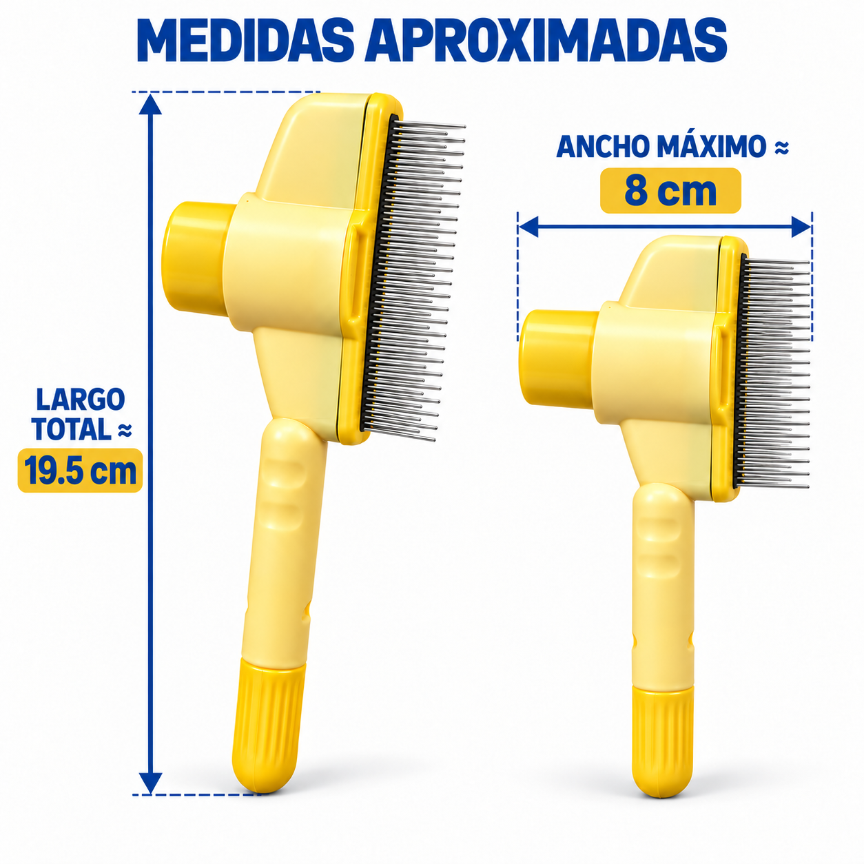 Peine Para Mascota Quitapelusa 4