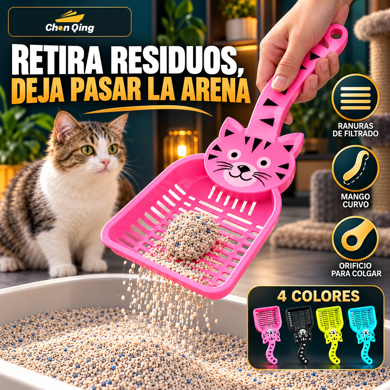 Pala Para Arenero De Mascotas 3