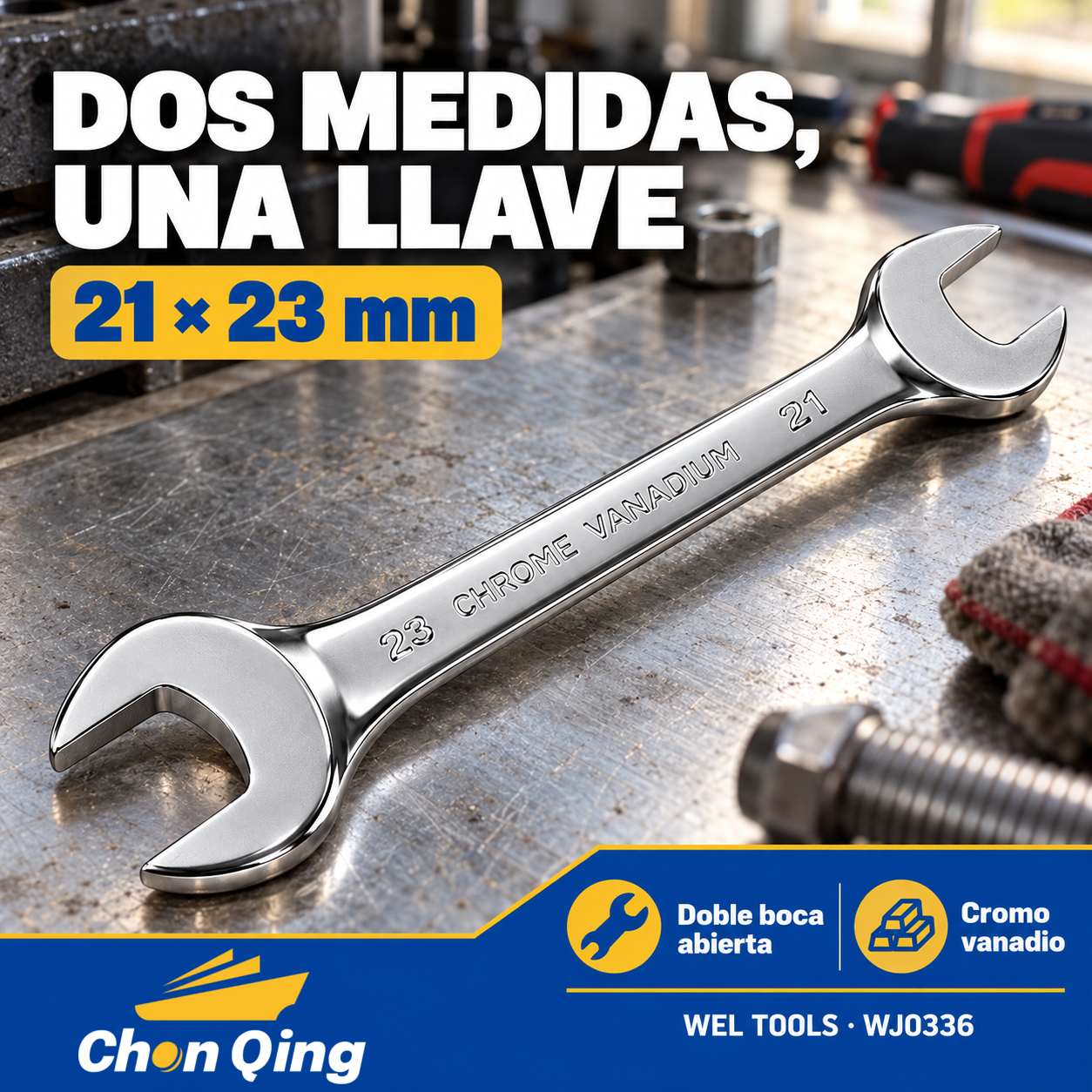 LLAVE DOBLE BOCA 21-23MM 5