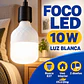 FOCO LED 10W LUZ BLANCA - Miniatura 4