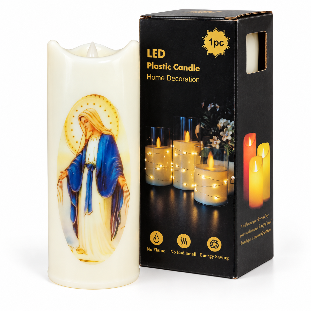 Velas Artificiales Luz Cálida 2