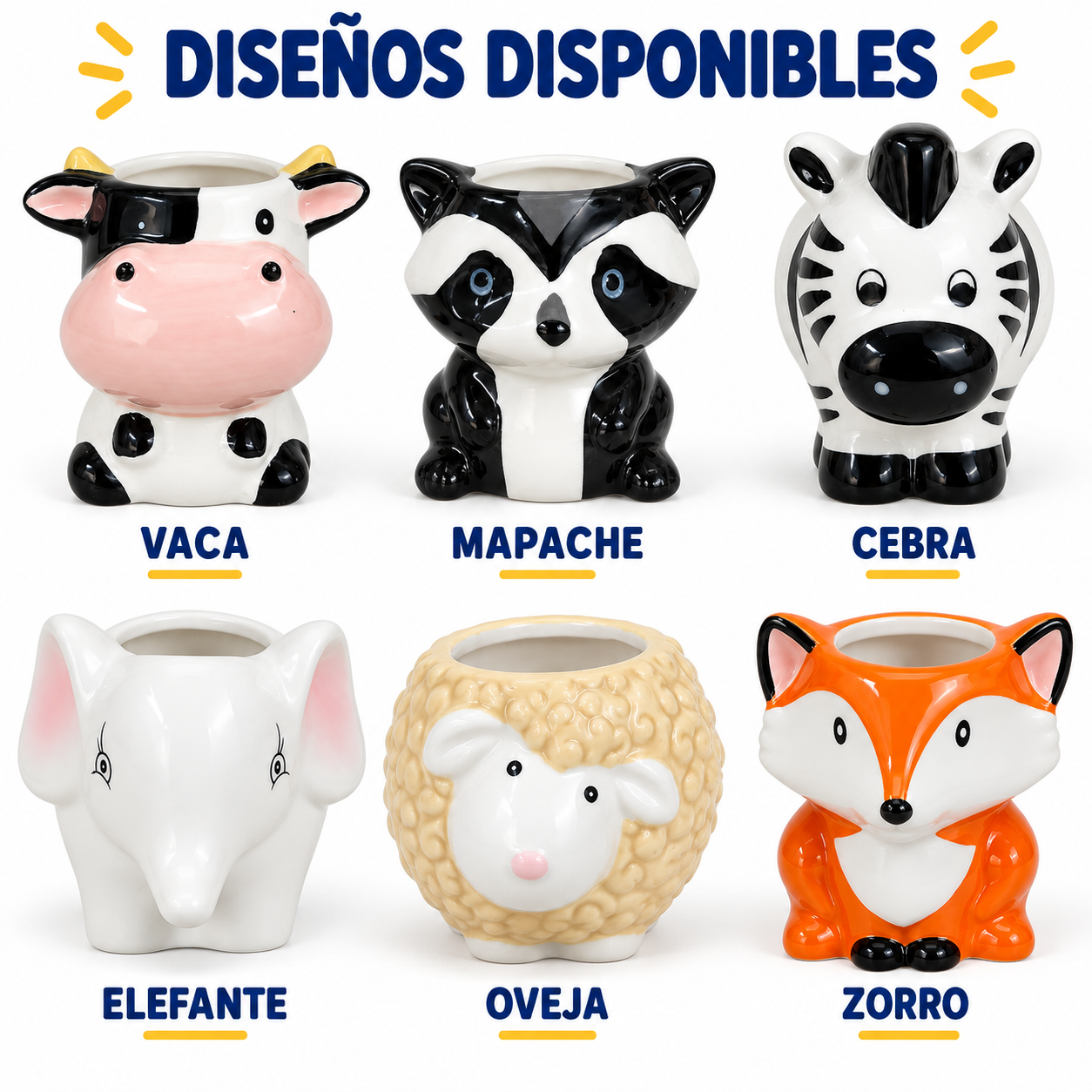 Maceteros Pequeños Animales 1