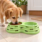 plato doble de plástico para mascotas - Miniatura 7