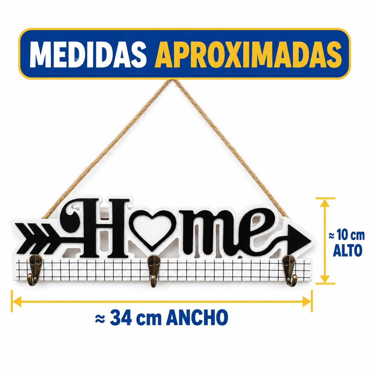Adorno Colgador De Llaves 4