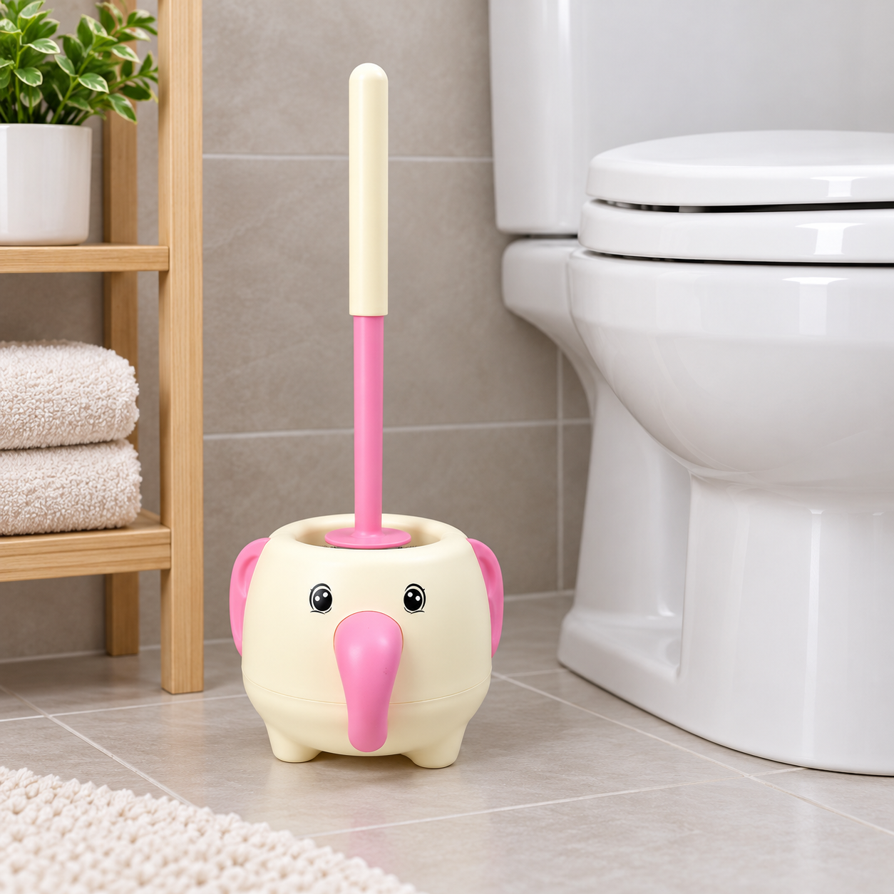 Cepillo Para Baño Elefante 2