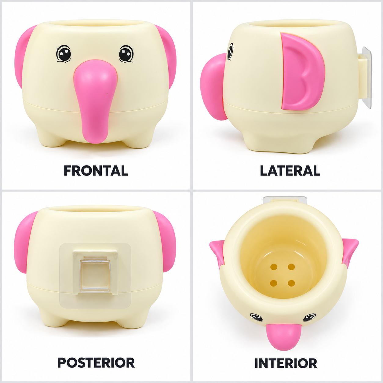 Cepillo Para Baño Elefante 6