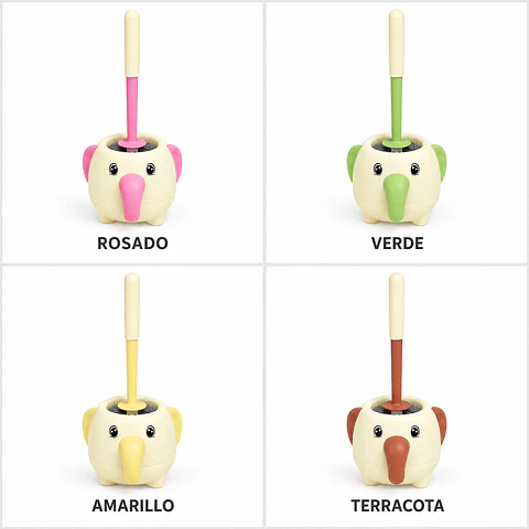 Cepillo Para Baño Elefante