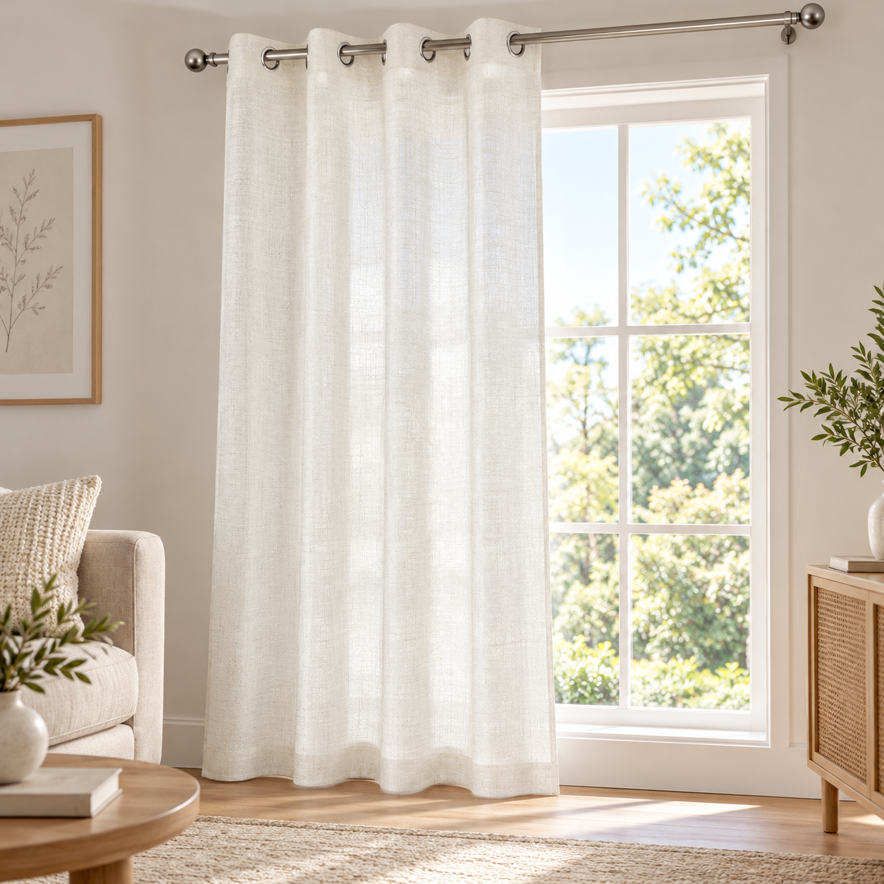 Cortina Para Ventana De Argolla 2