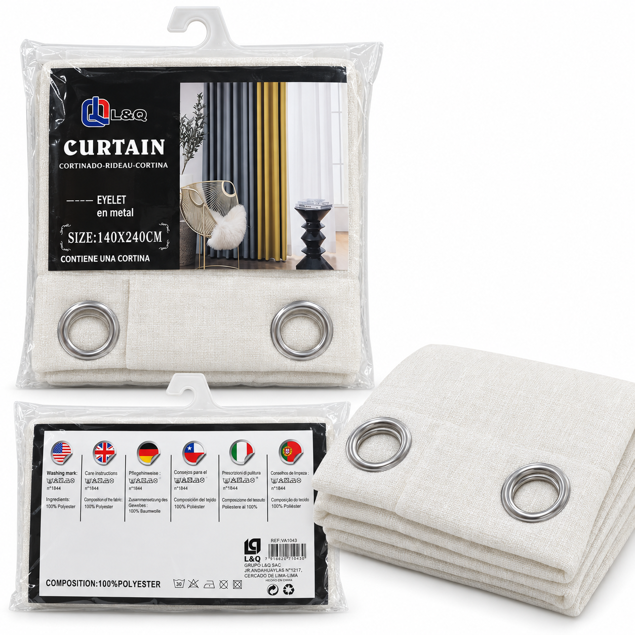 Cortina Para Ventana De Argolla 5