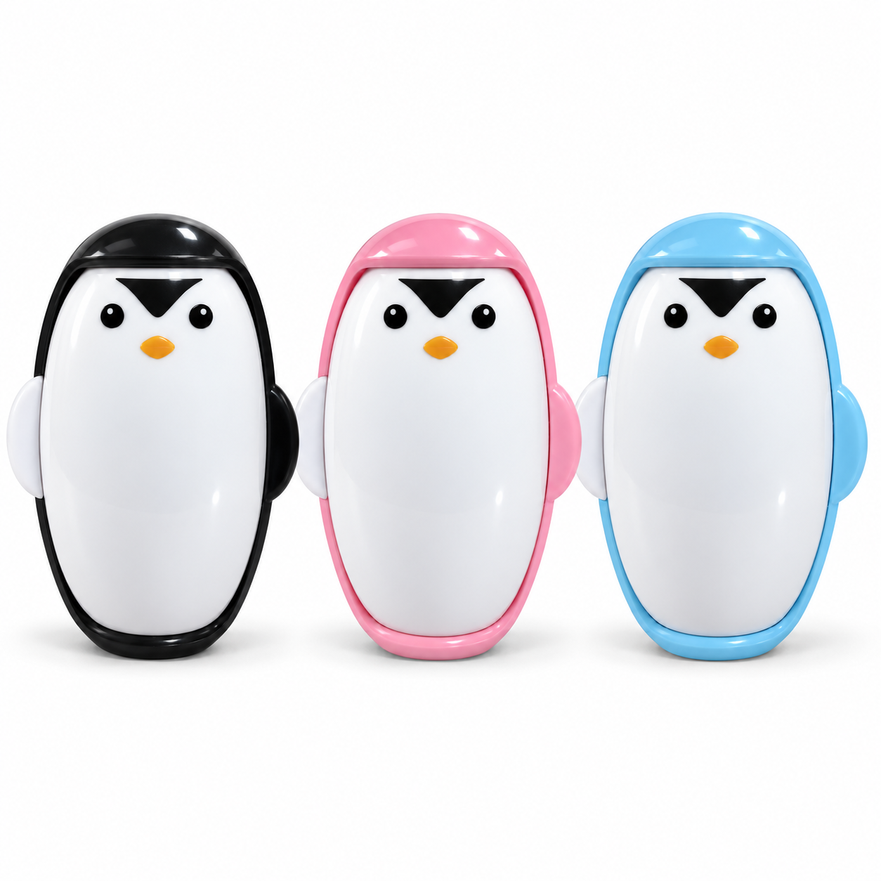 Quita Pelusas Reutilizable Con Forma De Pingüino 2
