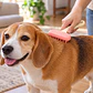 Peine Masajeador De Silicona Suave Para Animales Pequeños - Miniatura 4