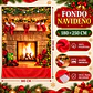 Fondo Navideño 1.8x2.5 m - Miniatura 3
