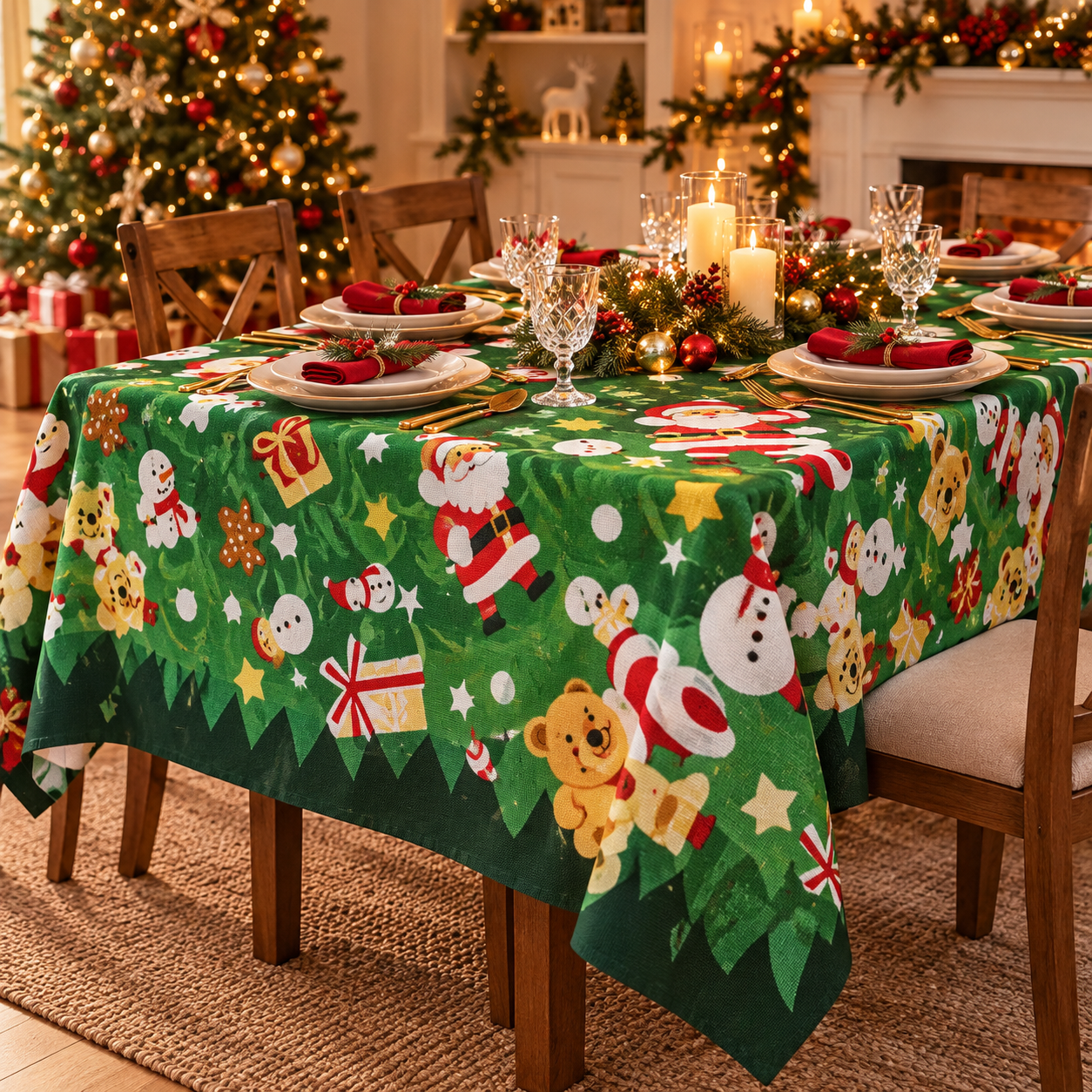 Mantel Navideño 1.5x2.5 m 2