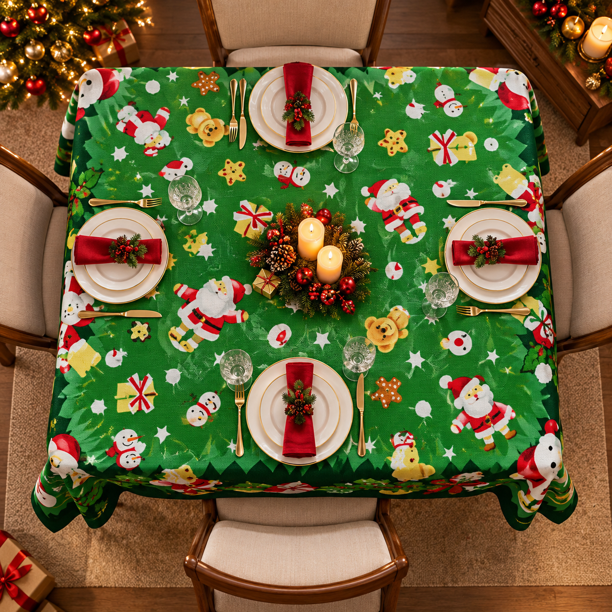 Mantel Navideño 1.5x2.5 m 6