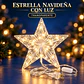 Estrella Navideña Con Luz - Miniatura 1