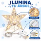 Estrella Navideña Con Luz - Miniatura 5