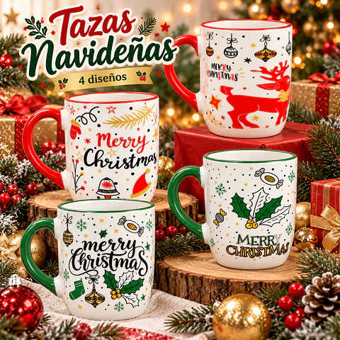 Tazas Navideñas