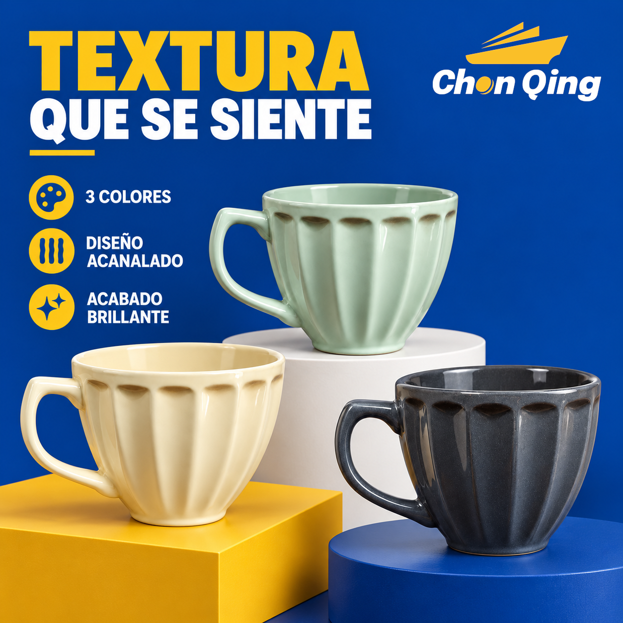 Taza Con Relieve 3