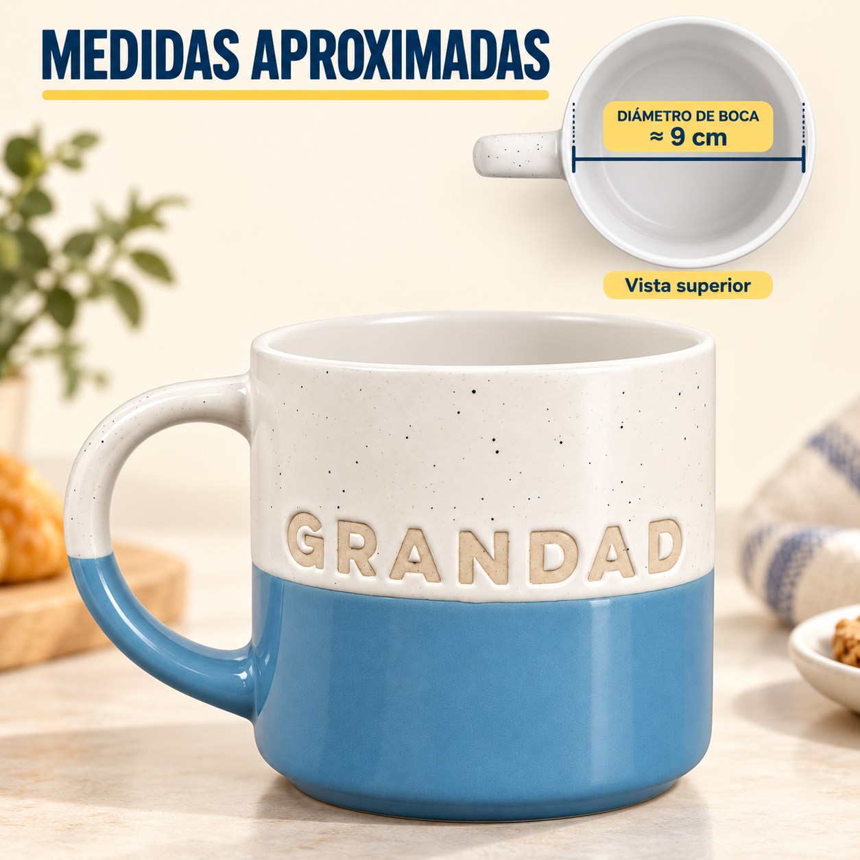Taza Bicolor Y Palabra 4