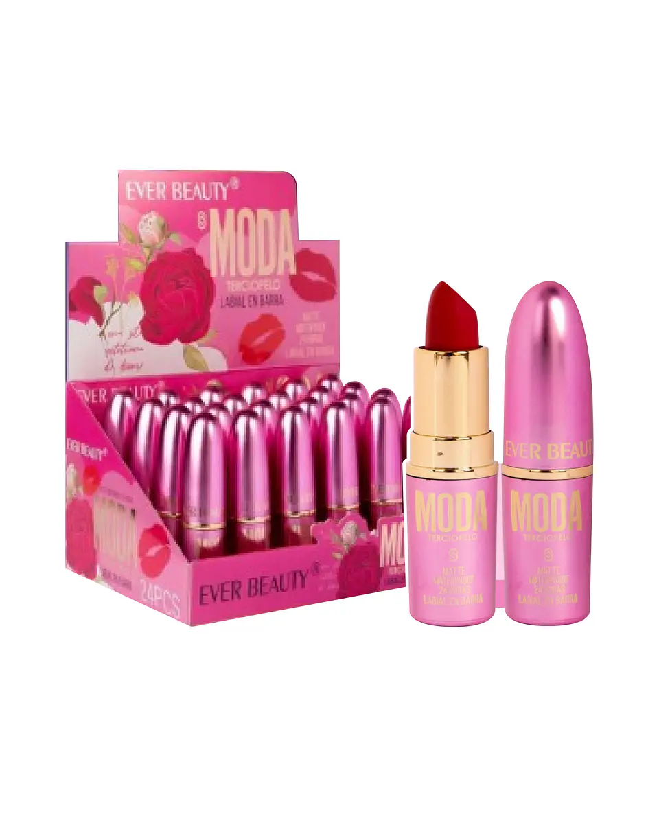 Labial Moda Terciopelo - Ever Beauty 1