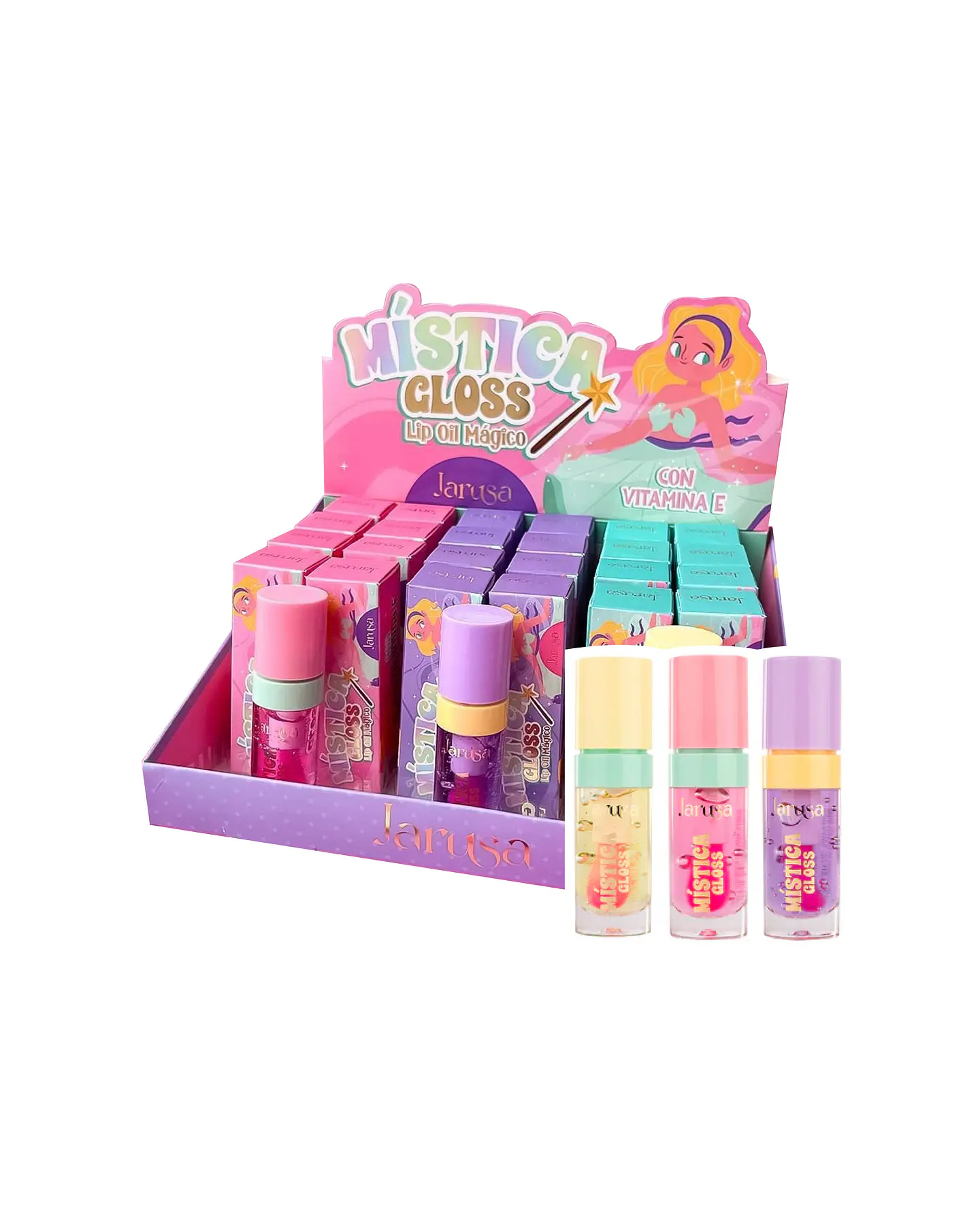 Lip Oil Mística Gloss - Jarusa 1