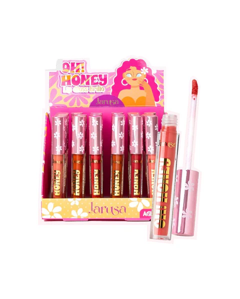  Lip Gloss Brillo Oh! Honey - Jarusa