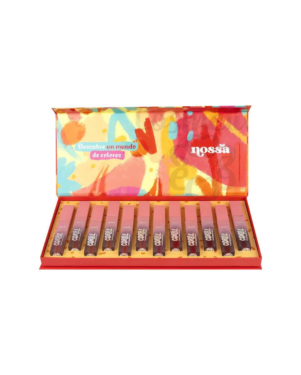 Labial Líquido Matte Coral - Nossa 1