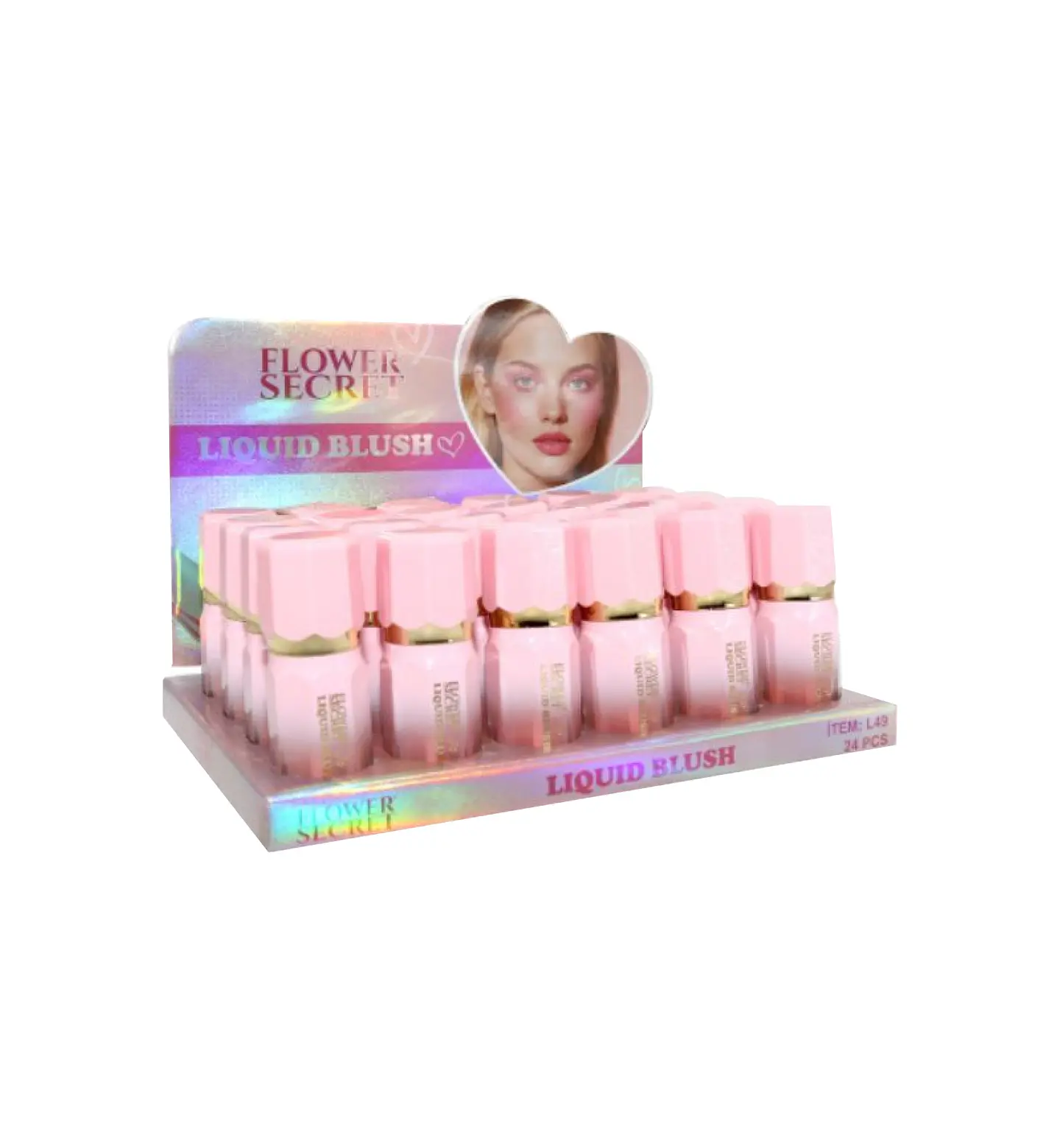 Rubor Liquido Tipo Sheglam - Flower Secret 1