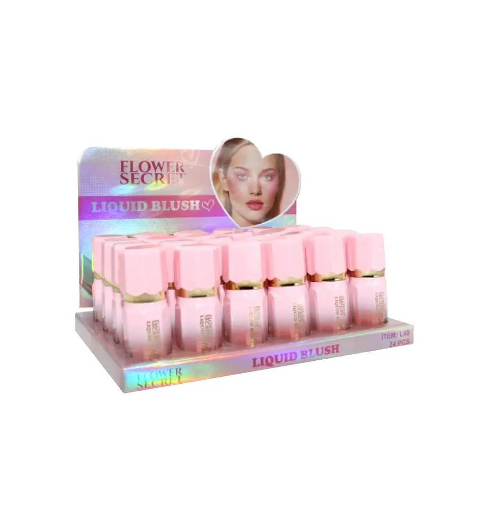 Rubor Liquido Tipo Sheglam - Flower Secret 1