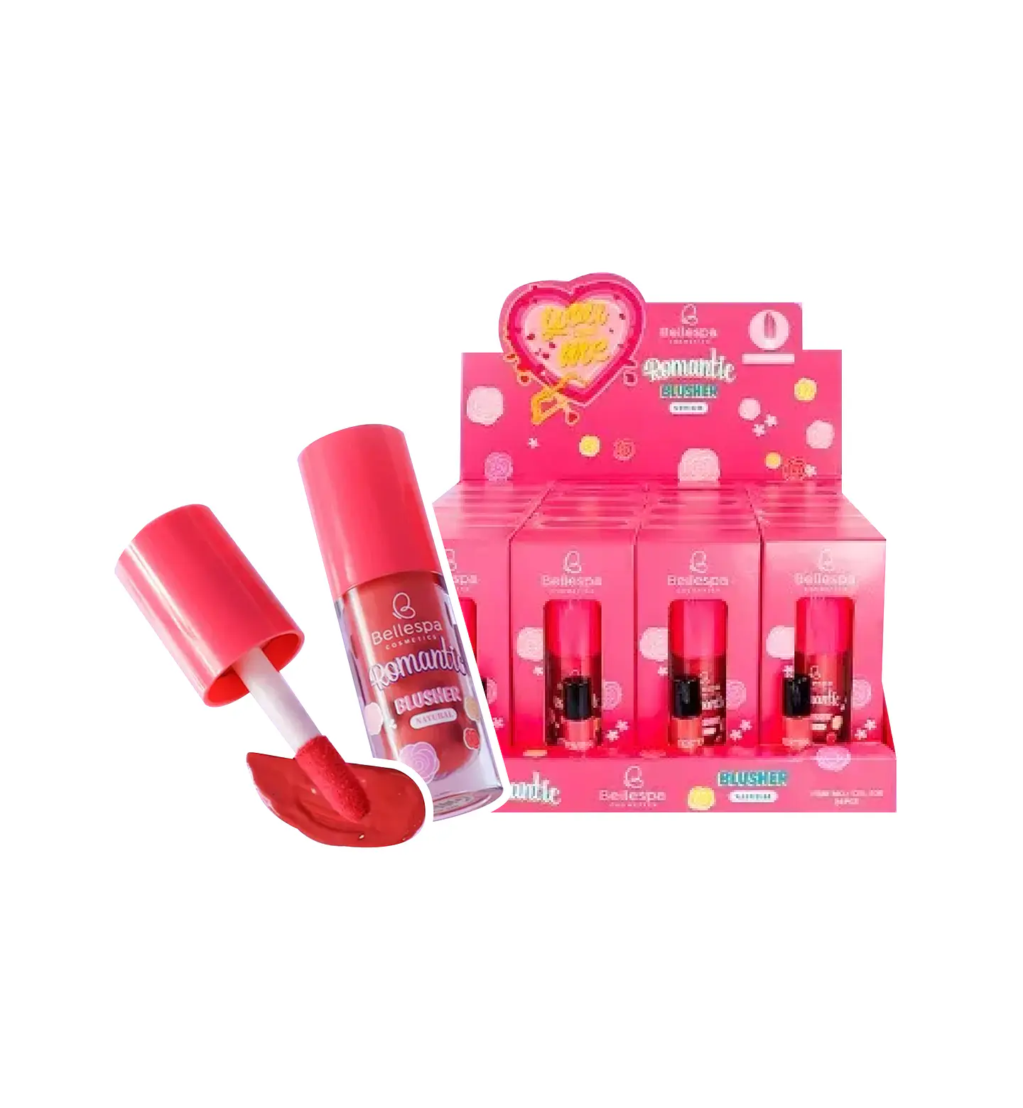 Rubor Liquido Romantic - Bellespa 1