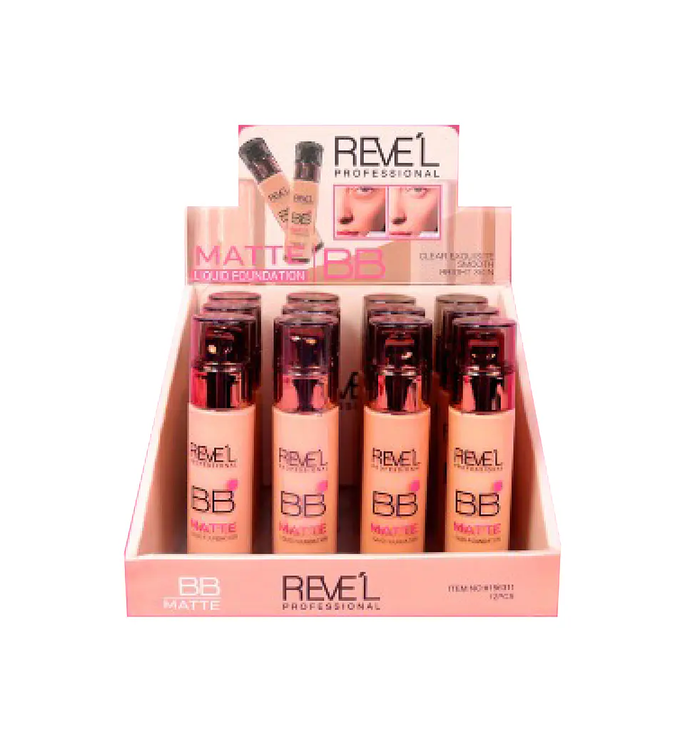Base Liquida Matte BB - Revel 1