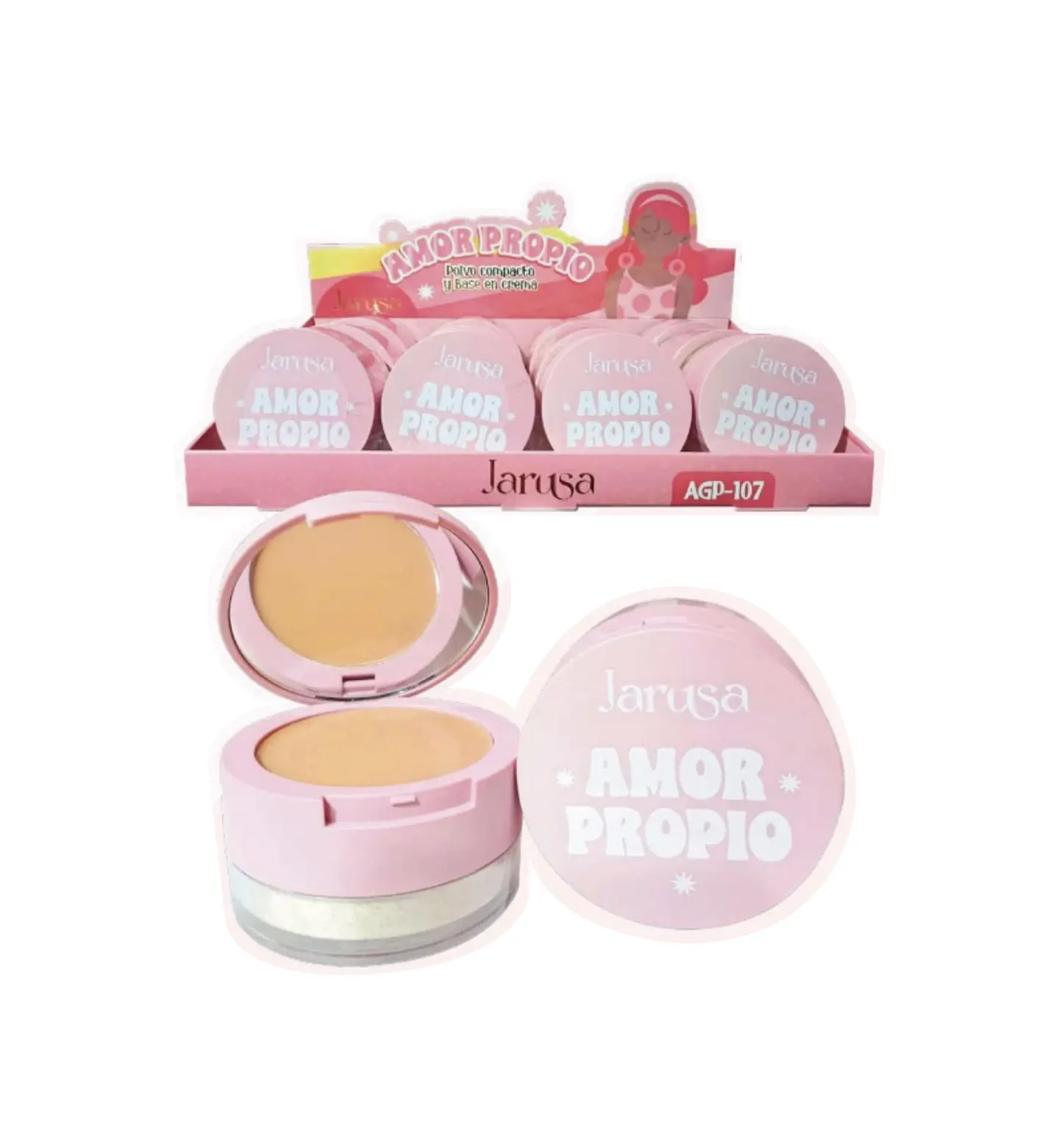  Base en Crema y Polvo Suelto Amor Propio - Jarusa 1