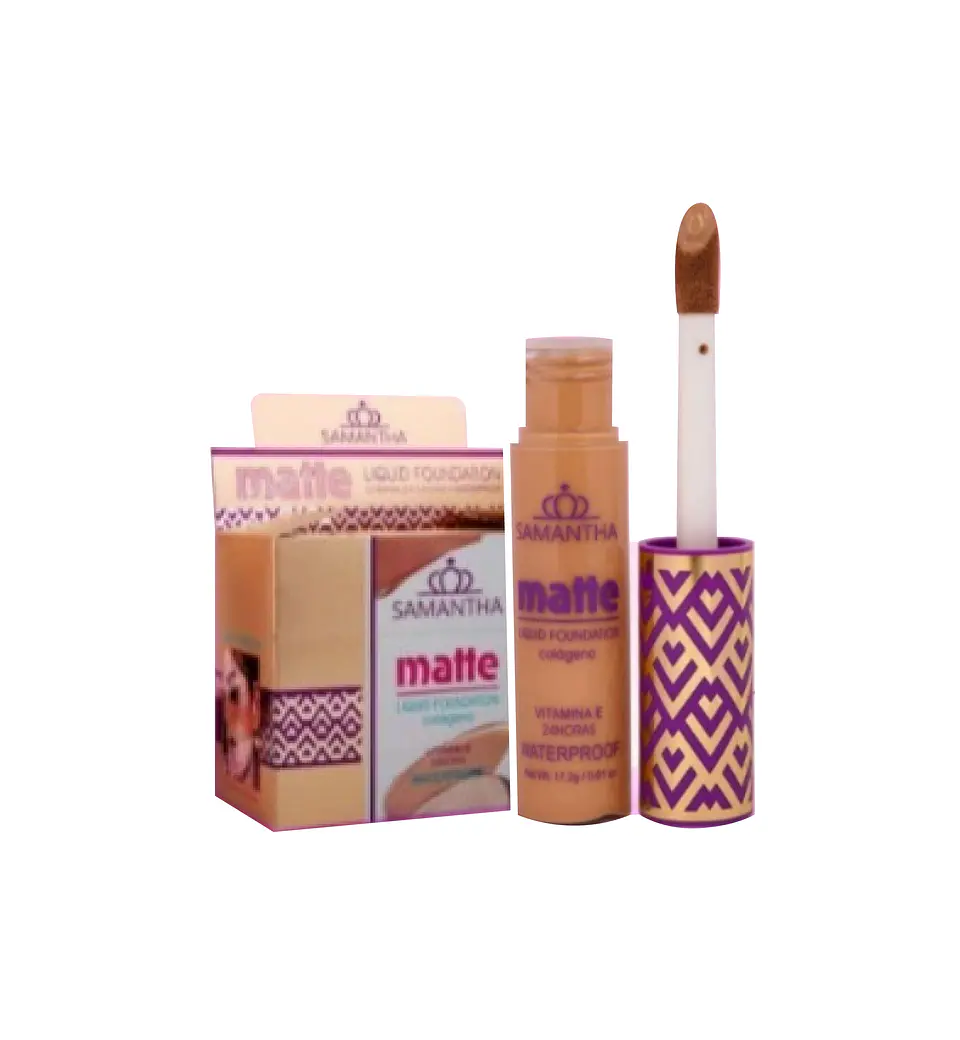 Base / Corrector Liquida Matte - Samantha 1