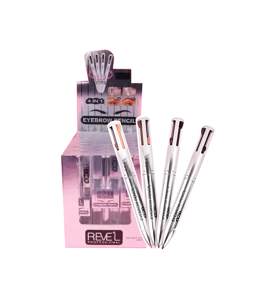  Lapiz 4 in 1 Eyebrow - Revel 1