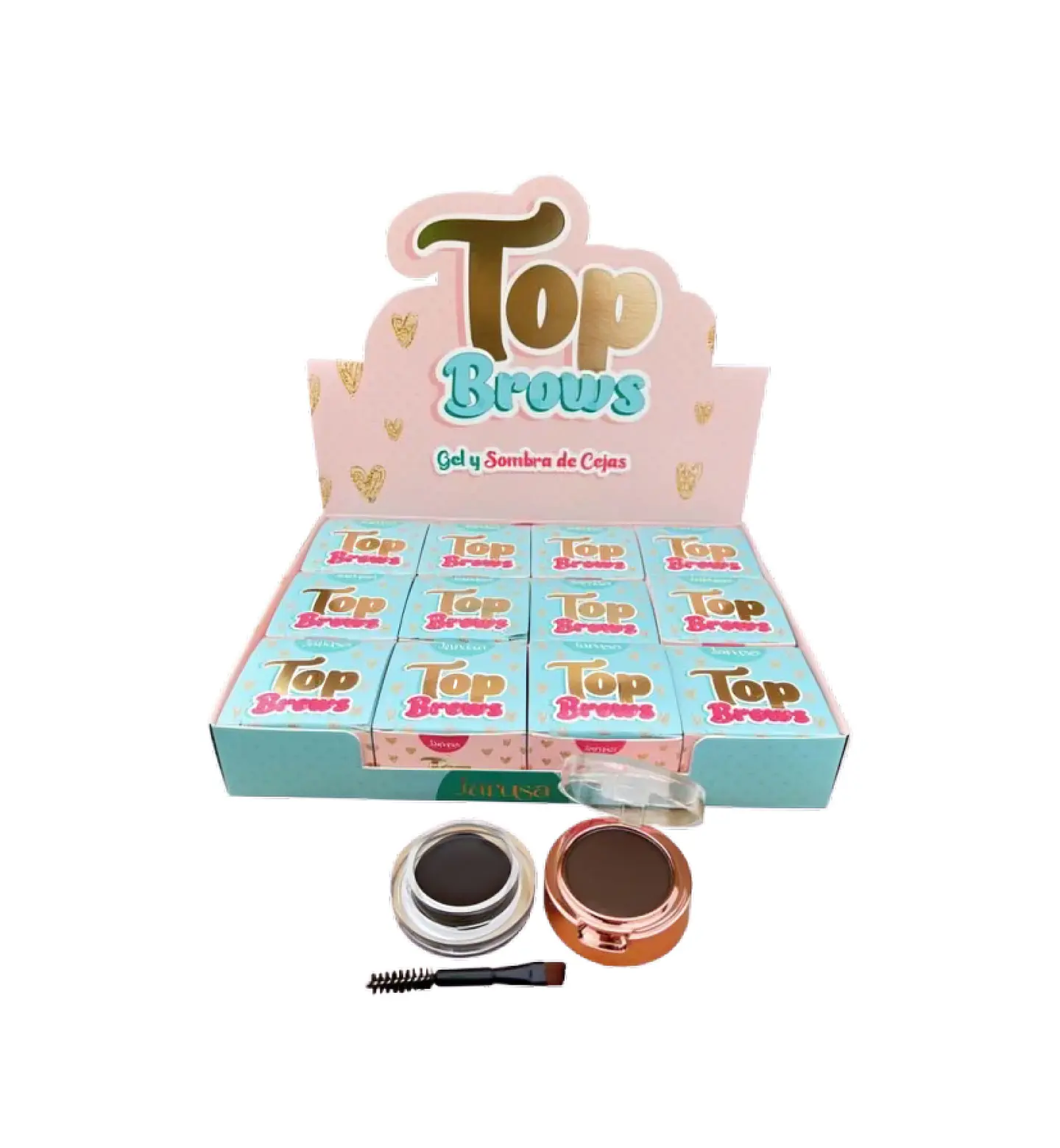 Gel y Sombra de Cejas Top Brows - Jarusa 1