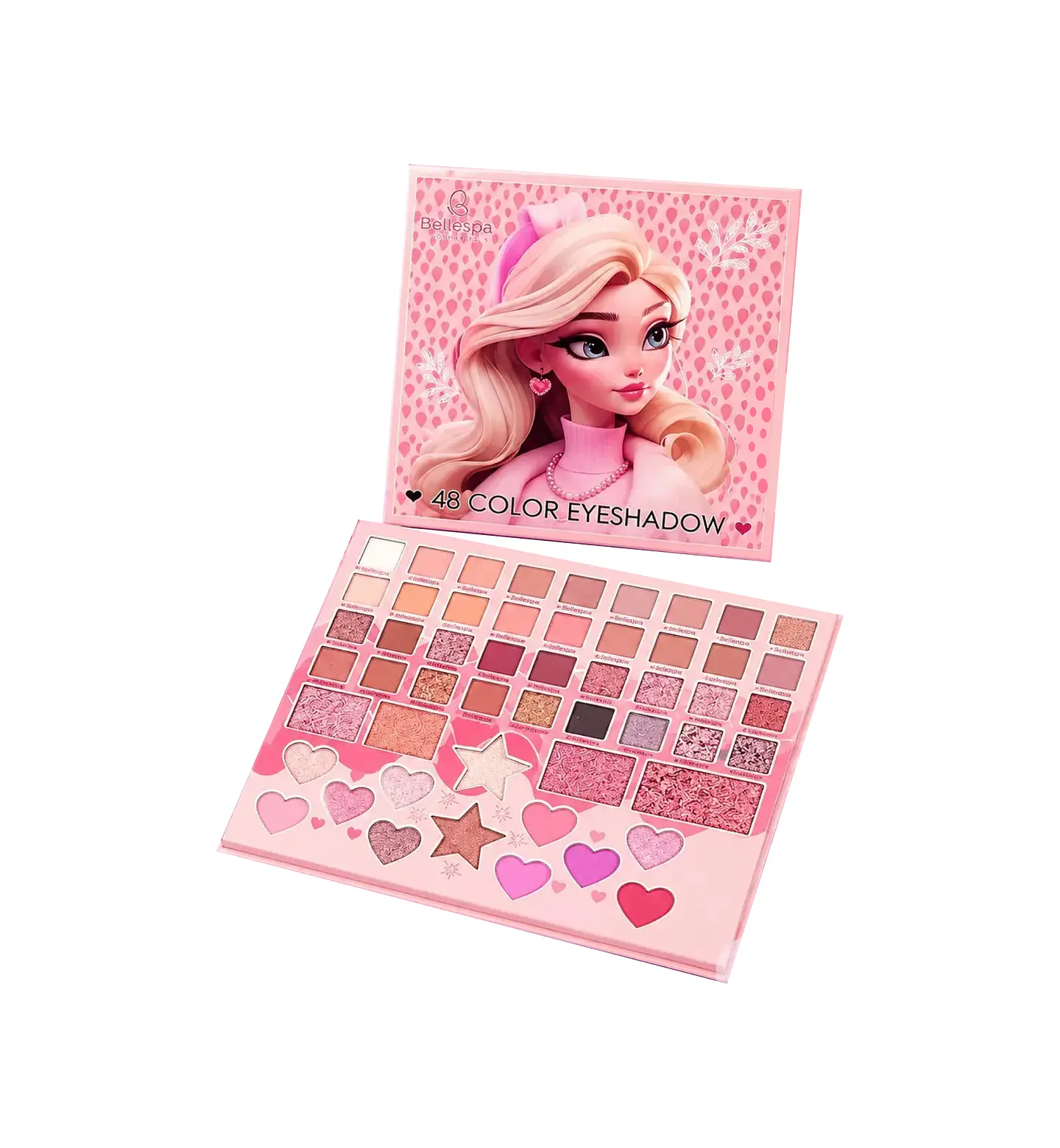 Paleta de sombras 48 Color - Bellespa  1
