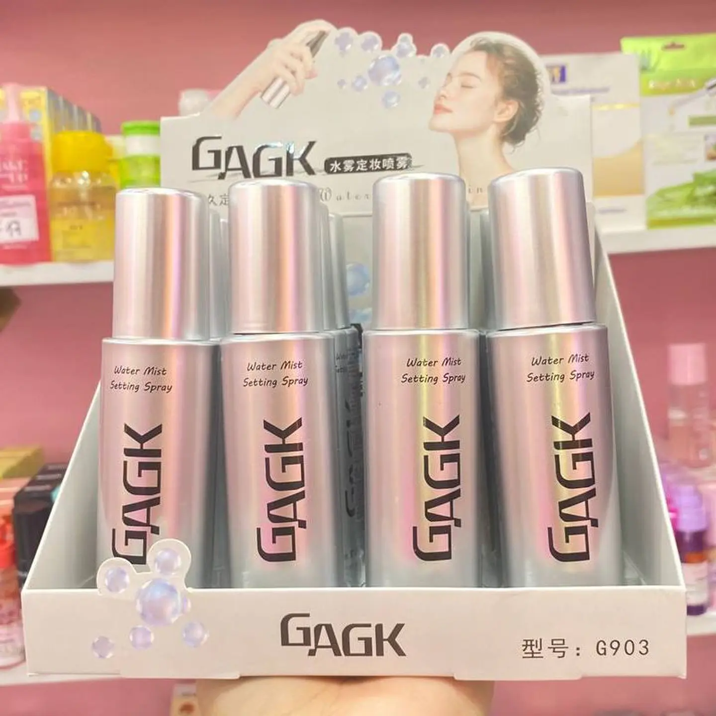 Fijador de maquillaje Spray – GAGK 1