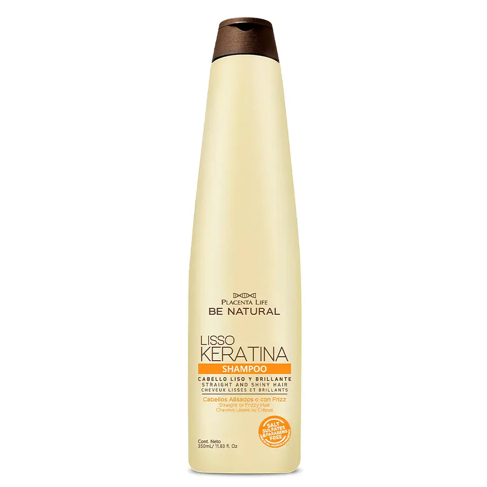 Shampoo Lisso Keratina (350 ml) – Placenta Life 1