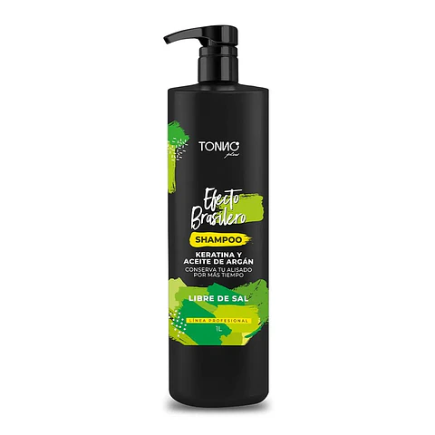 Shampoo Efecto Brasilero (1 LT) – Tonno Plus