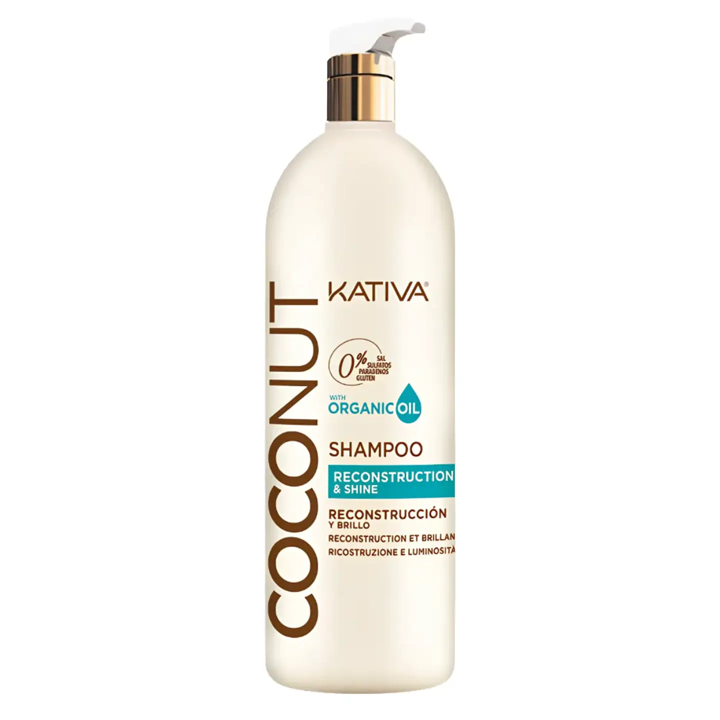 Shampoo Coconut (1 LT) – Kativa 1