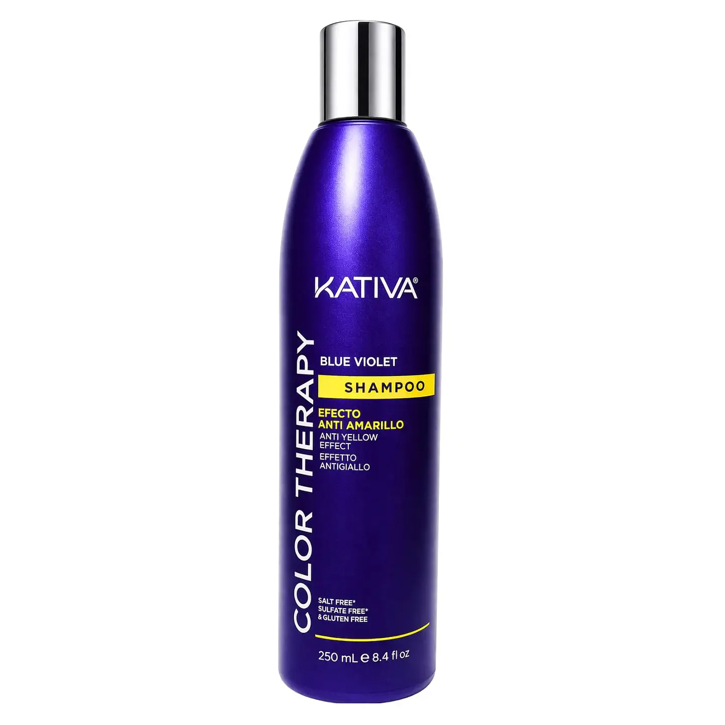 Shampoo Color Therapy Blue Violet (250 ml) – Kativa 1