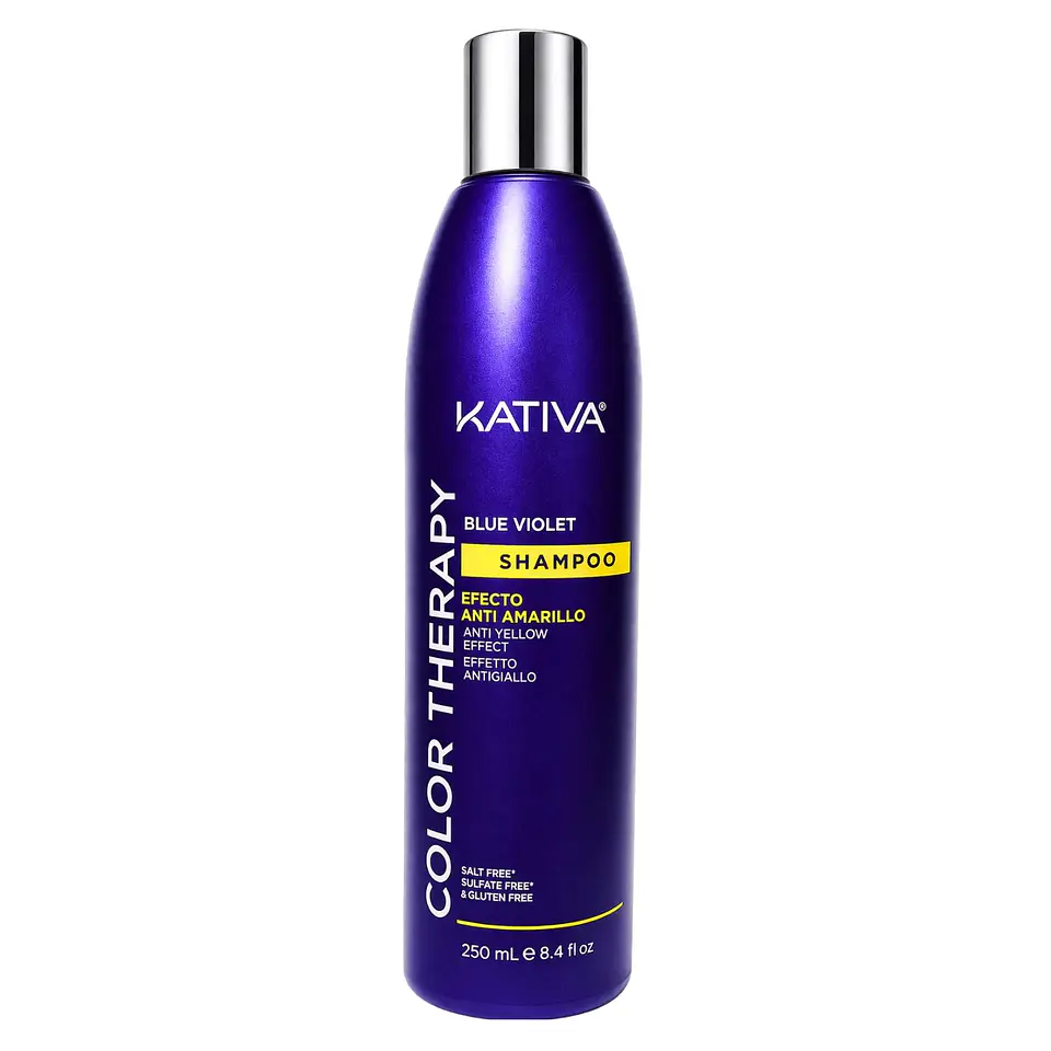Shampoo Color Therapy Blue Violet (250 ml) – Kativa 1